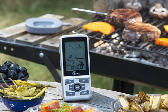 Sunartis vlees-en bbq thermometer met timer