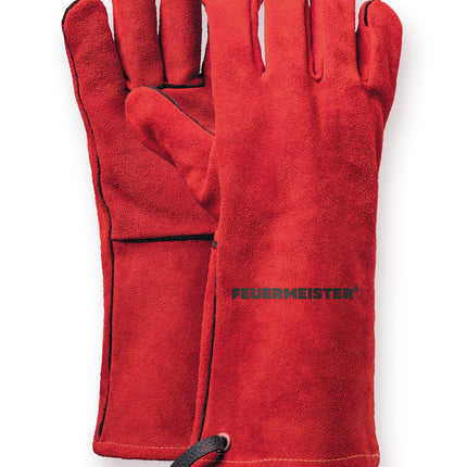 Premium BBQ splitleren grill handschoenen rood