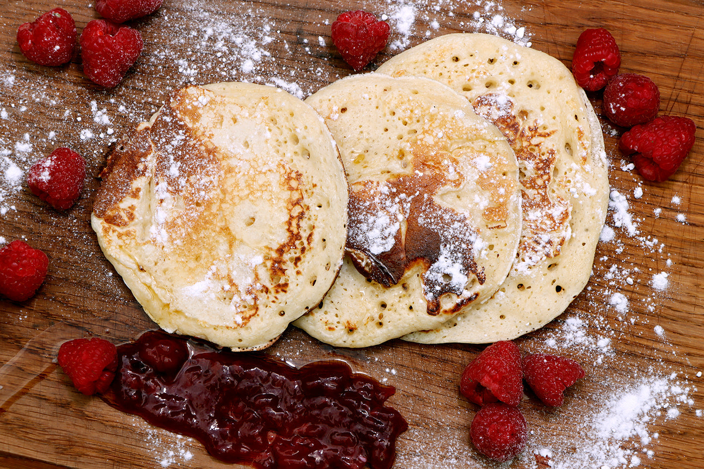 American Pancakes in het bos