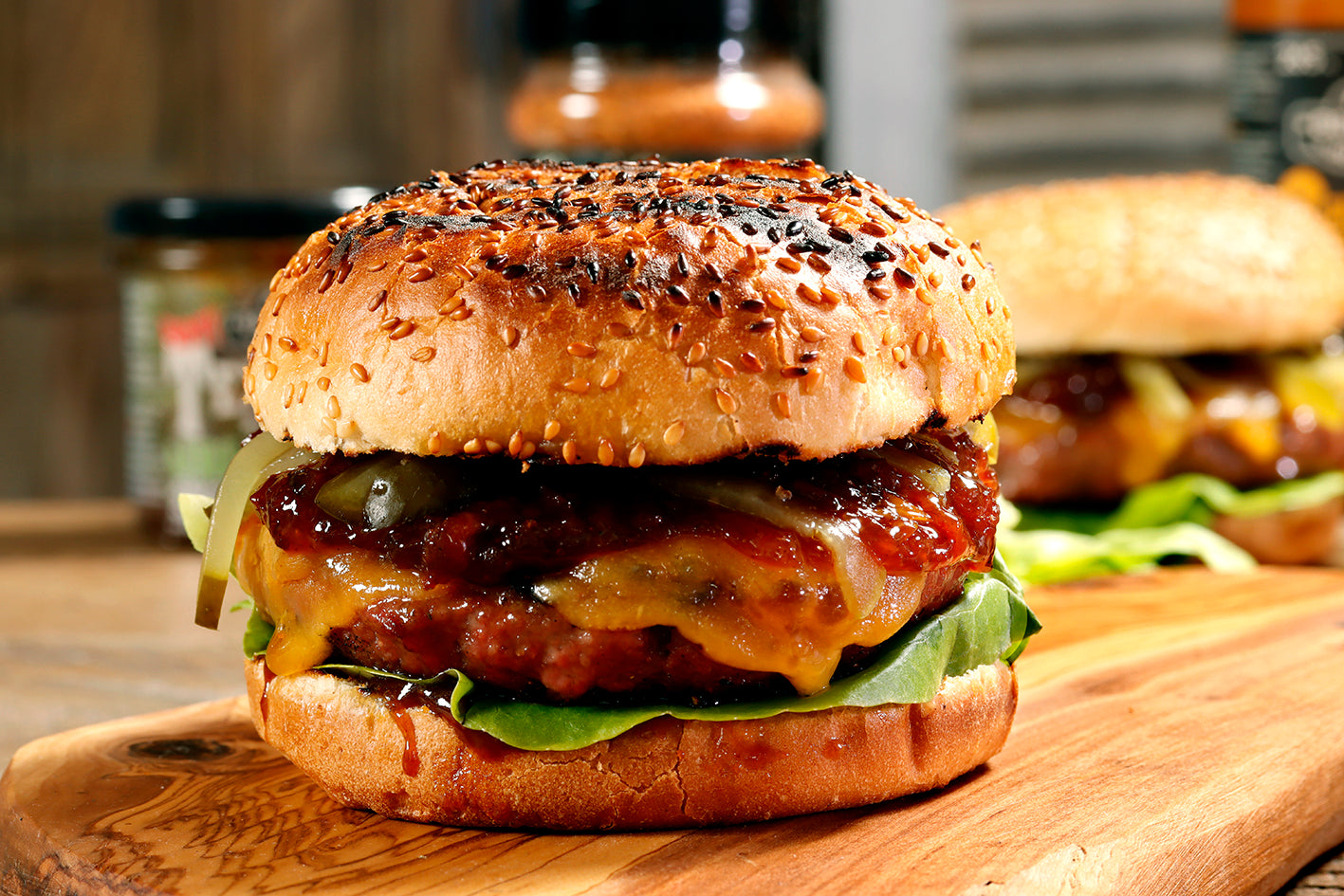 BeefX Wagyu Cheese Burger