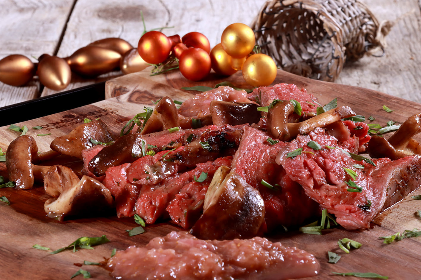 Bavette met vijgenchutney & shiitake 🔥🥩