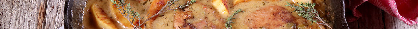 Normandische kipdij Stoof / Poulet à la Normande