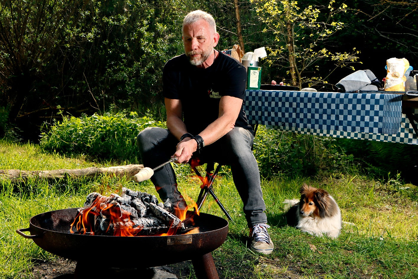 Kampvuur Hot Dog