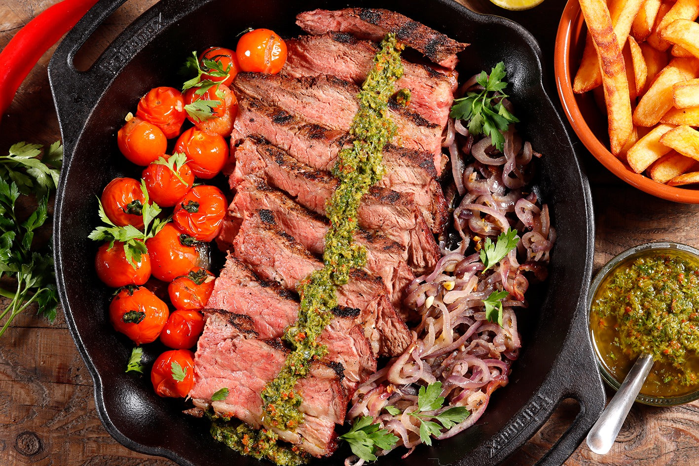 Pure Canadian Beef Heritage Angus Tri Tip met Chimichurri 🔥