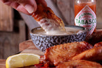 Chickenwings met Blue Cheese Sauce uit de LetzQ Spitbasket  🔥