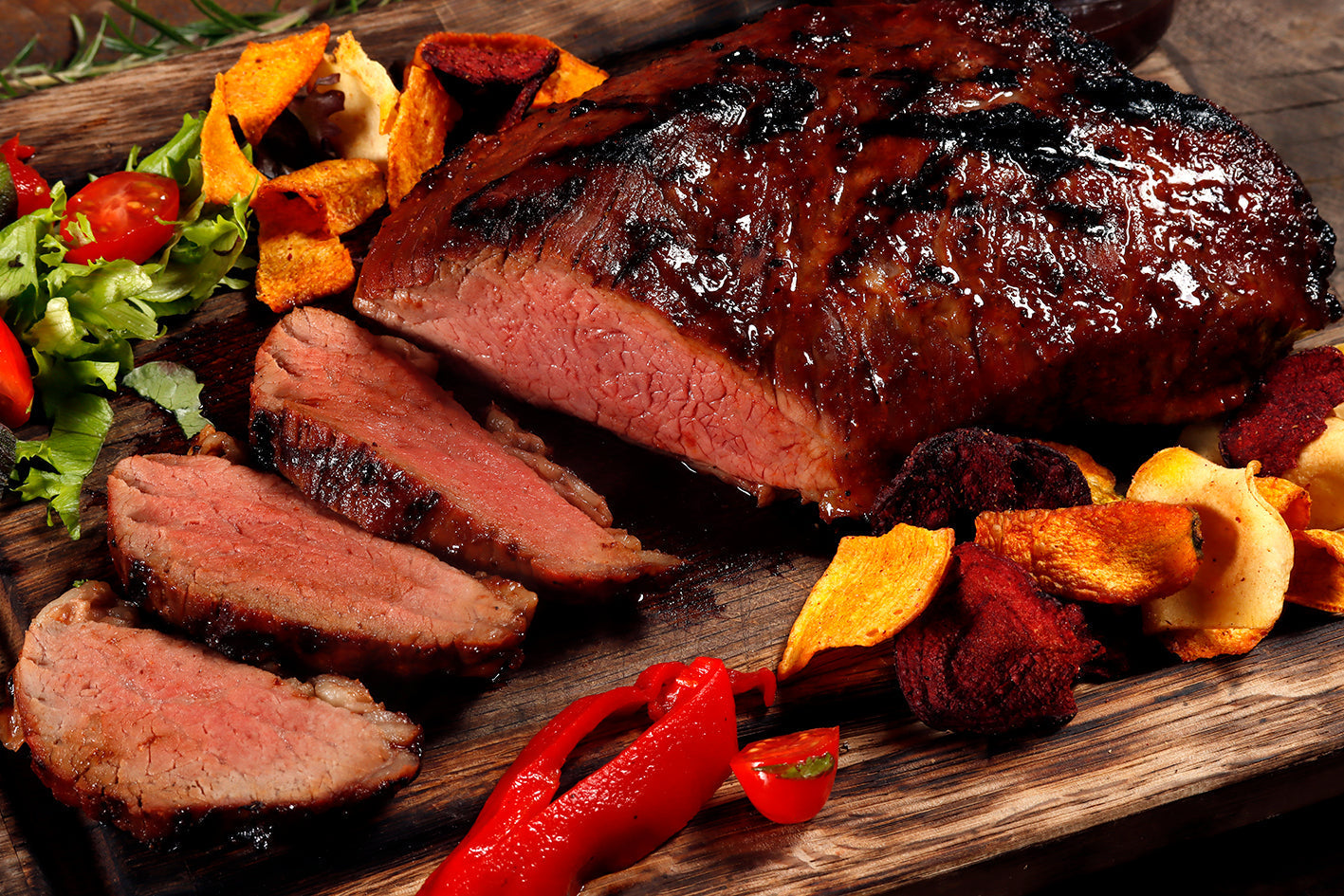 El Rancho MBS 3 Tri Tip met Turnpike Glaze