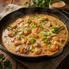 Smokin’ hot shrimp skillet