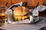 vintage cheese burger van waards rund
