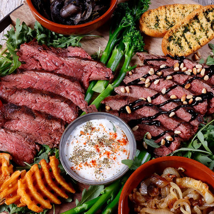 BBQ Vlees + Salades & Broodbuffet - 10 personen