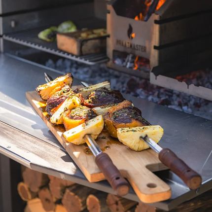 Braaimaster-Deur-inleg-duo-tijdens-gebruik-braai