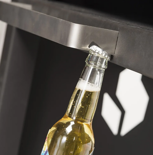 Braaimaster handdoekrek bieropener