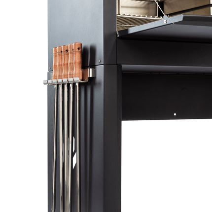 Braaimaster Grillspieshouder incl 6 spiesen