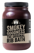 Smokey Goodness sauce the original rib bath voor spareribs