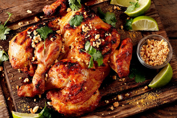 Banner image for: Recepttip: <strong>Spatchcock- Turnpike Coconut Chili Chicken</strong>