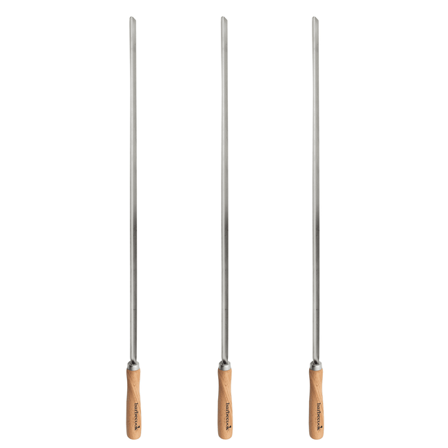 Barbecook Barbecook Set van 3 XL spiesen