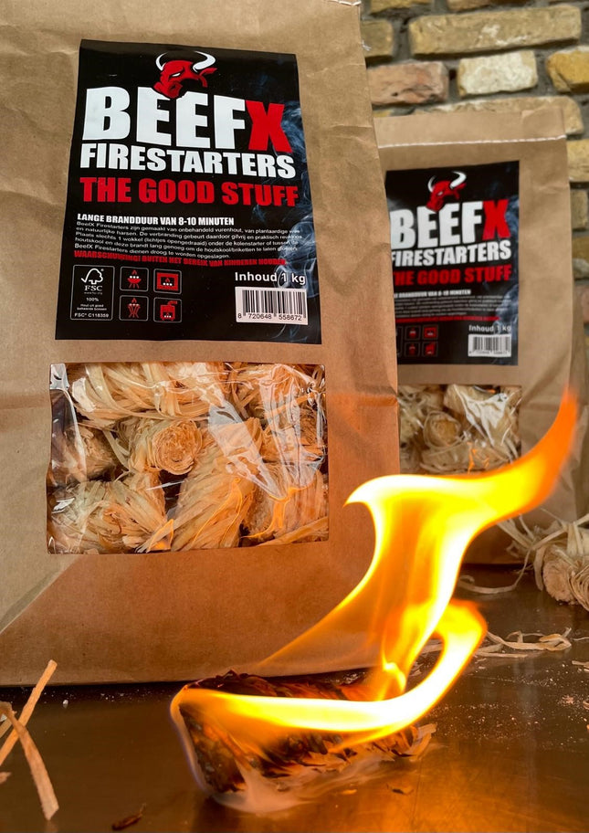 Beef Exclusief B.V. Aanmaakwokkels - 1 kg