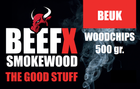 BEEFX Smokewood BEEFX - Smokewood Beuk Chips 500 gram