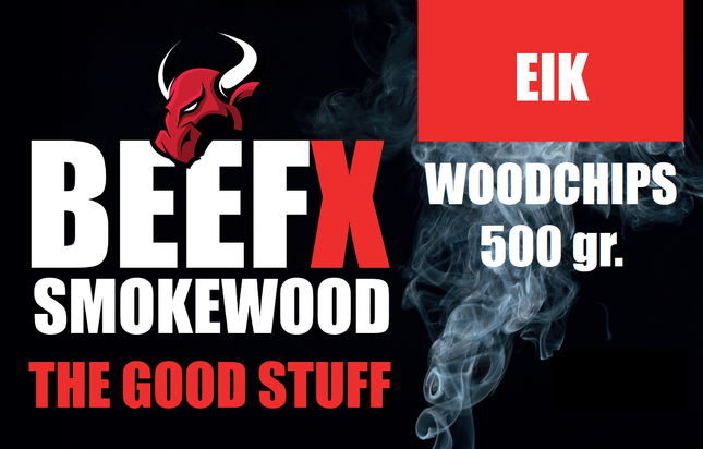 BEEFX Smokewood BEEFX - Smokewood Eik Chips 1 kg