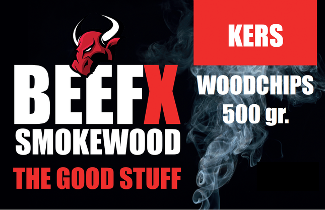 BEEFX Smokewood BEEFX - Smokewood Kers Chips 1 kg