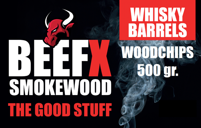 BEEFX Smokewood BEEFX - Smokewood Whisky Chips 1 kg