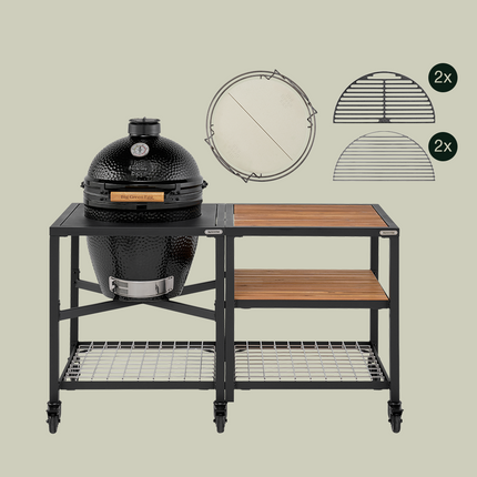 Big Green Egg Big Green Egg - The Onyx Large outdoor kitchen