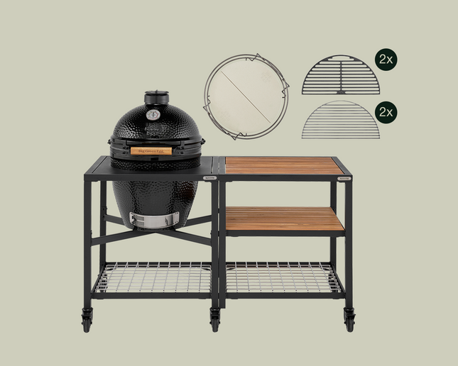 Big Green Egg Big Green Egg - The Onyx Large outdoor kitchen