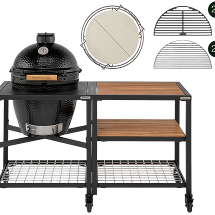 Big Green Egg Big Green Egg - The Onyx Large outdoor kitchen