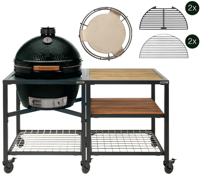 Big Green Egg Big Green Egg - The Onyx XLarge outdoor kitchen