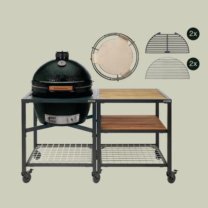 Big Green Egg Big Green Egg - The Onyx XLarge outdoor kitchen