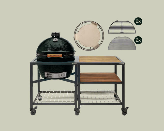 Big Green Egg Big Green Egg - The Onyx XLarge outdoor kitchen