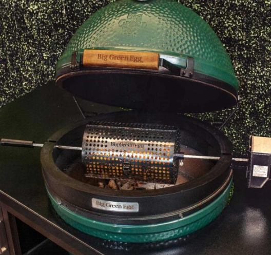 Big Green Egg Big Green Egg Tumbler Rotisserie Basket - UITLOPEND