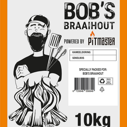 Bobsbraaihout Bobsbraaihout - Sekelboshout 10 kg