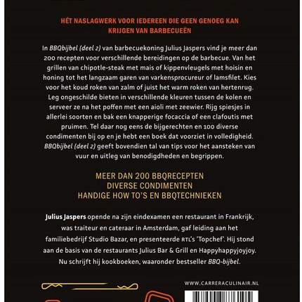 Carrera culinair Julius Jaspers - BBQ Bijbel deel 2