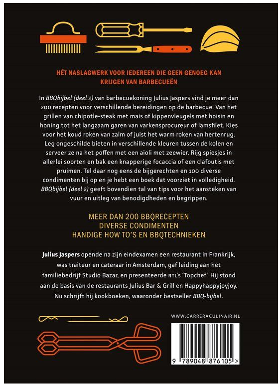 Carrera culinair Julius Jaspers - BBQ Bijbel deel 2