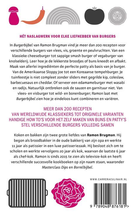 Carrera culinair Ramon Brugman - Burger Bijbel