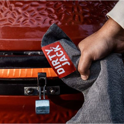 DIRTY JACK DIRTY JACK - Kookdoek Charcoal - Steel Blue label