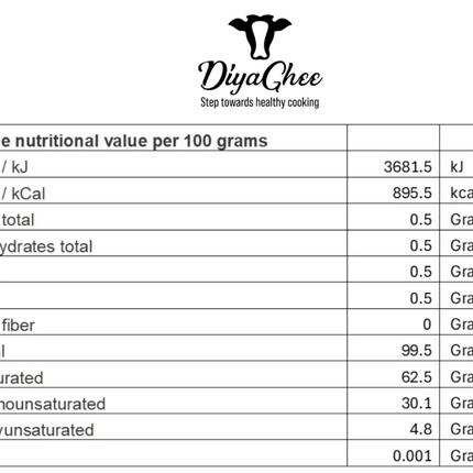 DiyaGhee Ghee - Herbs and Spice
