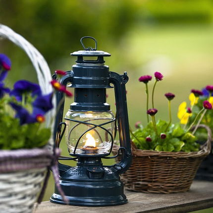 Feuerhand Feuerhand - Stormlamp 276 Antraciet Grijs