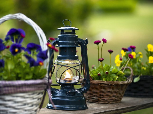 Feuerhand Feuerhand - Stormlamp 276 Antraciet Grijs