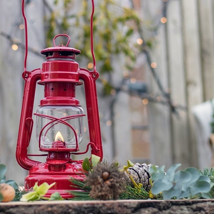 Feuerhand Feuerhand - Stormlamp 276 Robijn Rood