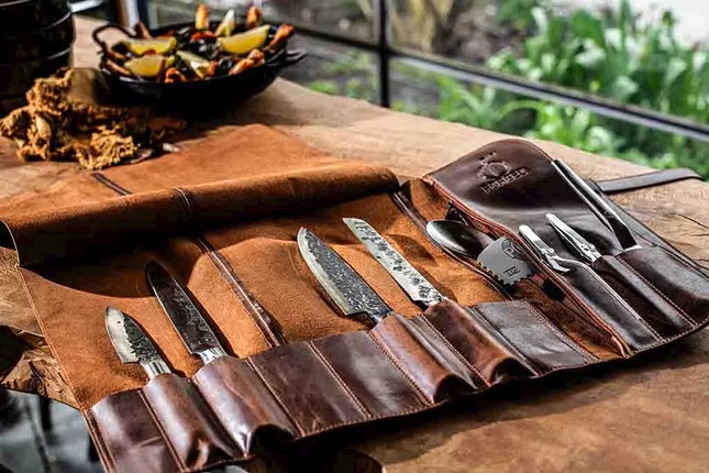 Forged Forged - Foedraal bruin leder