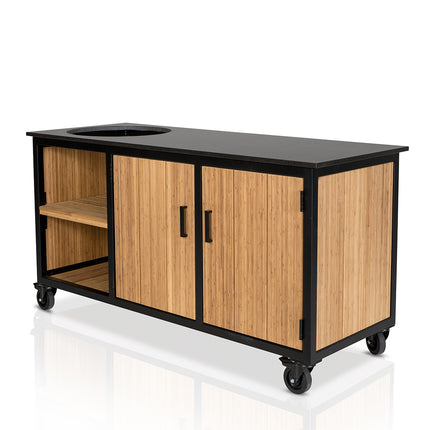 Fraaii Buitenkeukens Fraaii Inferno Bamboo Natural