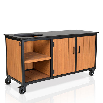 Fraaii Buitenkeukens Fraaii Inferno Bamboo Teak Oil Inferno