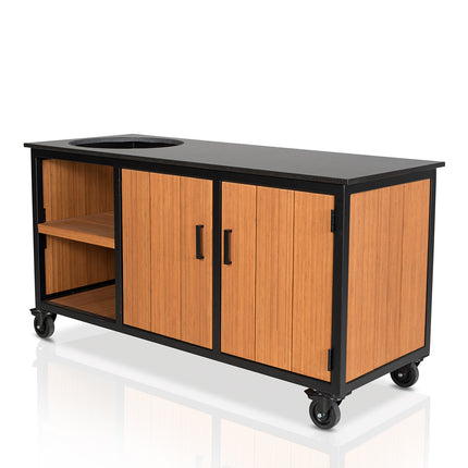 Fraaii Buitenkeukens Fraaii Inferno Bamboo Teak Oil Inferno