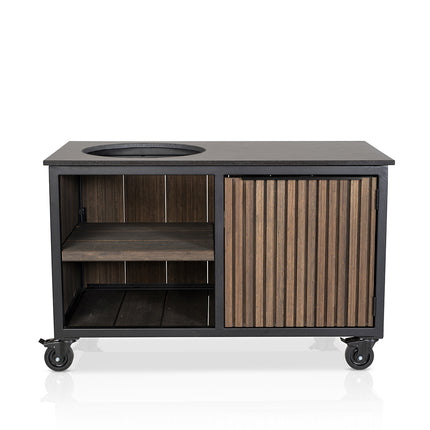 Fraaii Buitenkeukens Fraké Bamboo Graphite Rhombus Storage Storage