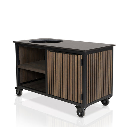 Fraaii Buitenkeukens Fraké Bamboo Graphite Rhombus Storage Storage