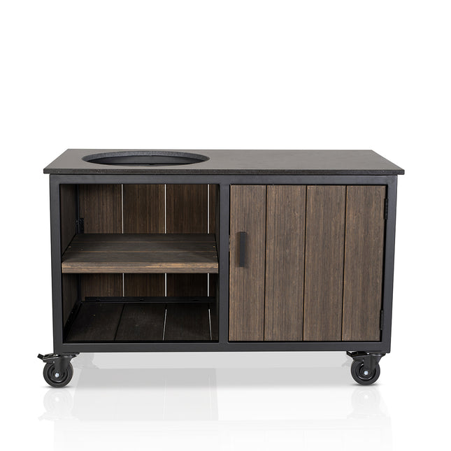 Fraaii Buitenkeukens Fraké Bamboo Graphite Storage Storage