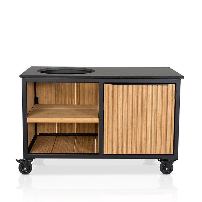 Fraaii Buitenkeukens Fraké Bamboo Natural Rhombus Storage Storage