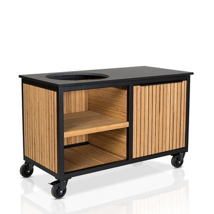 Fraaii Buitenkeukens Fraké Bamboo Natural Rhombus Storage Storage