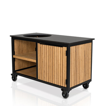 Fraaii Buitenkeukens Fraké Bamboo Natural Rhombus Storage Storage